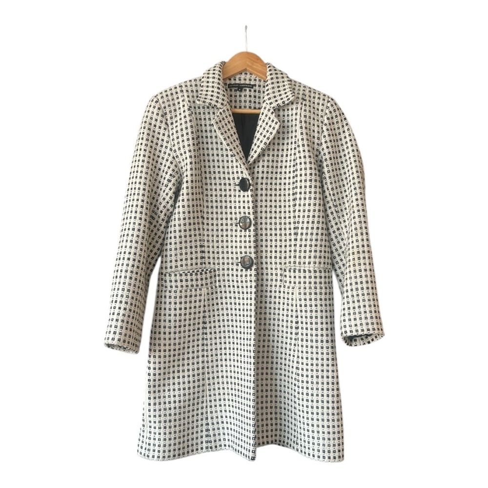Optimum Nostalgic Wool Blend 3/4 Length Coat Women’s Vintage Style Size 4
